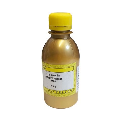 Тонер для XEROX Phaser 7100 (фл. 75 гр, желтый, 4.5K, NonChem Gold ATM