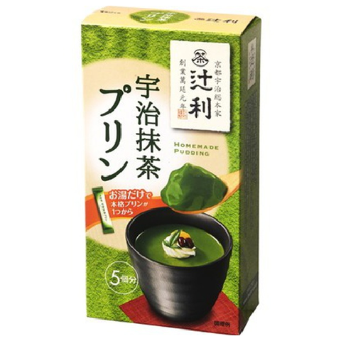 Пуддинг из зеленого чая Цудзири Kataoka Homemade Pudding 5 стиков, 75 гр