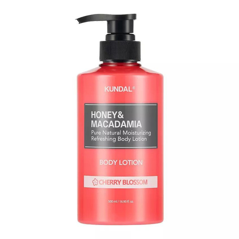 KUNDAL ЛОСЬОН ДЛЯ ТЕЛА  CHERRY BLOSSOM HONEY/MACADAMIA BODY LOTION 500ML