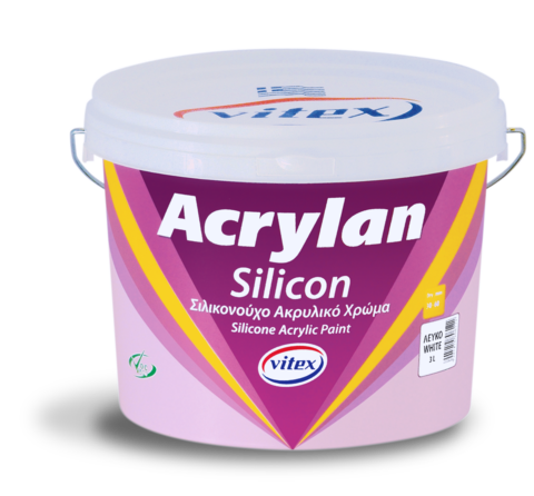 Акрил-силиконовая фасадная краска на водной основе- Acrylan Silicon