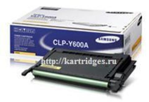 Картридж Samsung CLP-Y600A