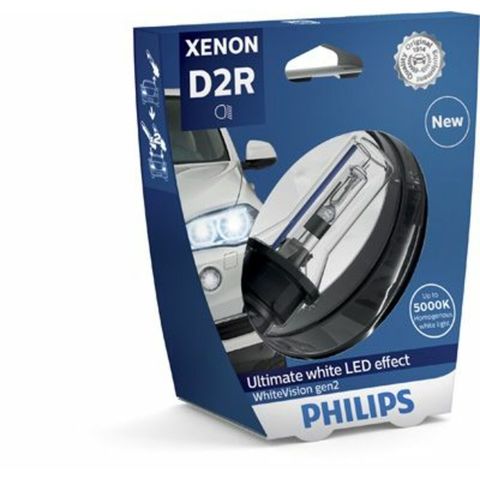 Лампа ксеноновая D2R 5000K PHILIPS WhiteVision gen2 1 шт. 85126WHV2S1