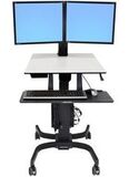 Мобильное рабочее место для двух мониторов Ergotron WorkFit C (24-214-085)