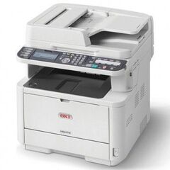 МФУ OKI MB472dnw - монохромная лазерная печать, формат А4, скорость 33 стр, автоподатчик и дуплекс, ethernet, wi-fi (45762102)