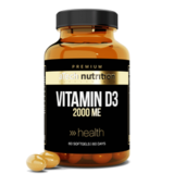Витамин Д3 2000 МЕ, Vitamin D3 2000 IU, aTech Nutrition Premium, 60 желатиновых капсул 1