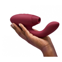 Бесконтактный клиторальный стимулятор Womanizer Duo 2 бордовый