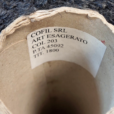 Букле с кидмохером COFIL ESAGERATO 180 темно-серый