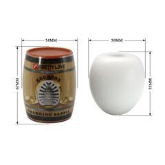 Мастурбатор в футляре-бочке Charming Barrel Bourbon - 