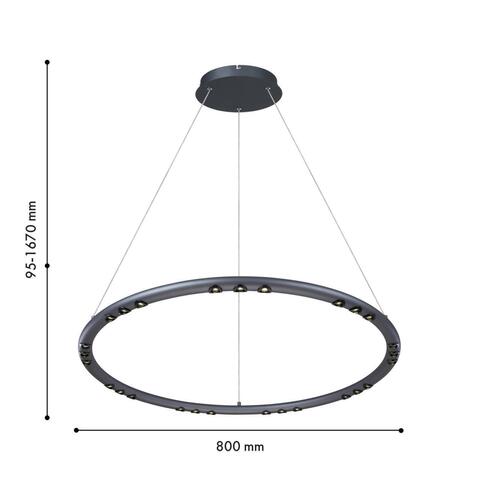 Подвесная светодиодная люстра Favourite Celler 4321-8P