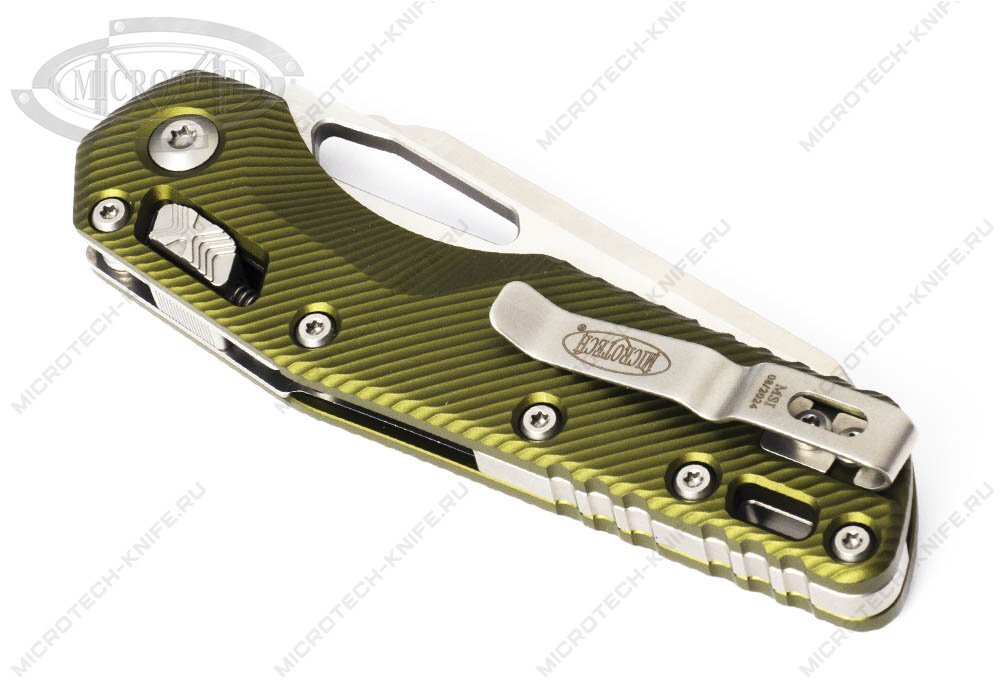 Нож Microtech MSI 210-10FLOD RAM-LOK Fluted Green