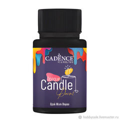 краска для свечей Candle Paint 36  черный 50мл