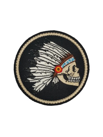 Патч Череп индейца