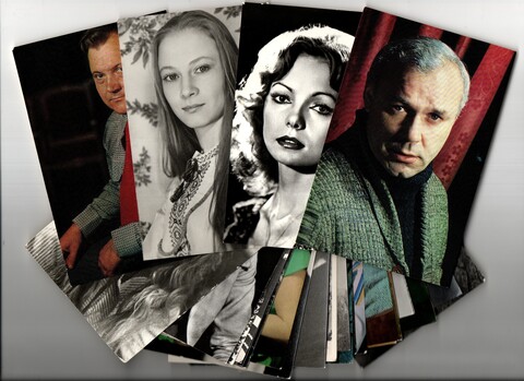 Подборка открыток с артистами СССР - 1970-е, 1980-е годы - 30 штук — чистые, без повторов