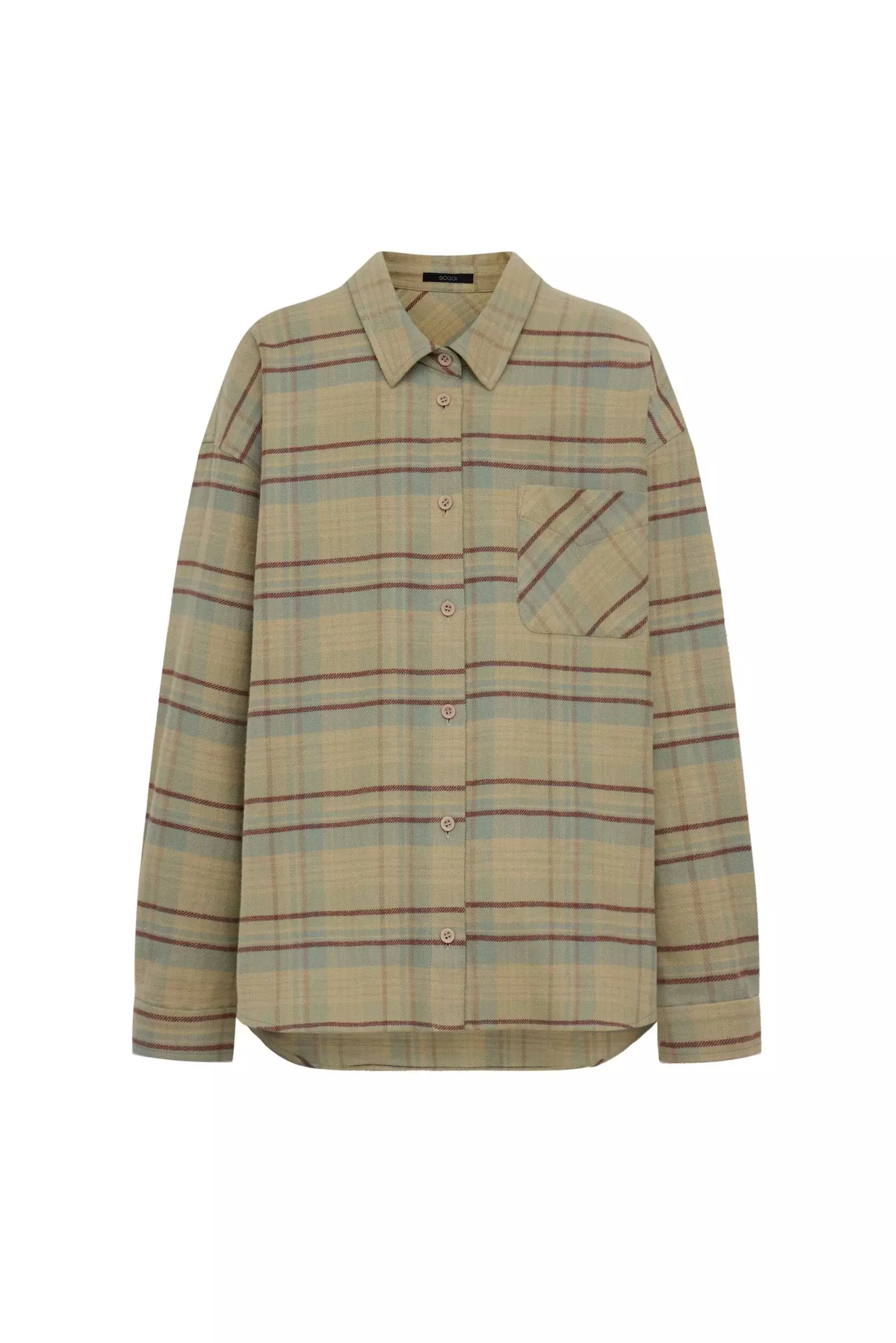 Рубашка в клетку, Молочная