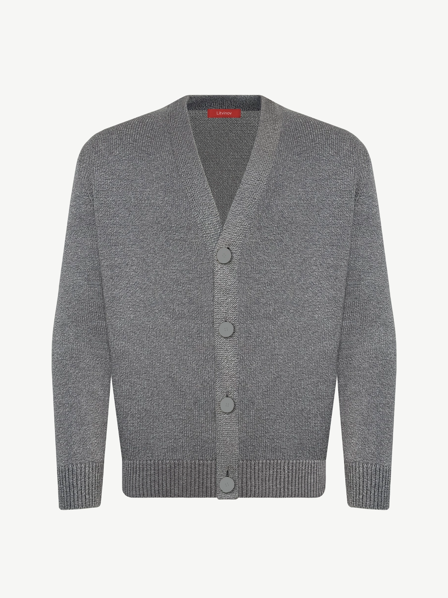 Кардиган с пуговицами из экохлопка