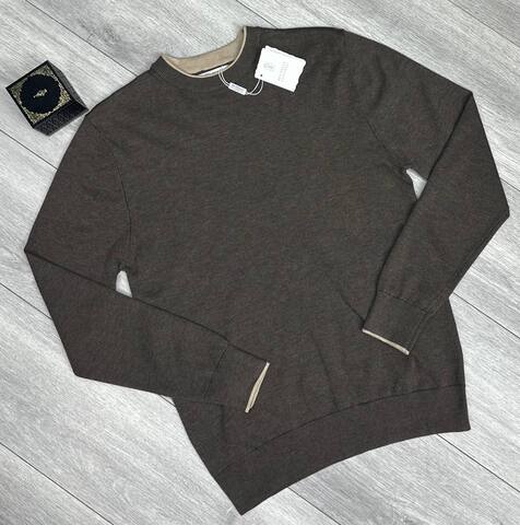 Свитер Brunello Cucinelli 601065brown