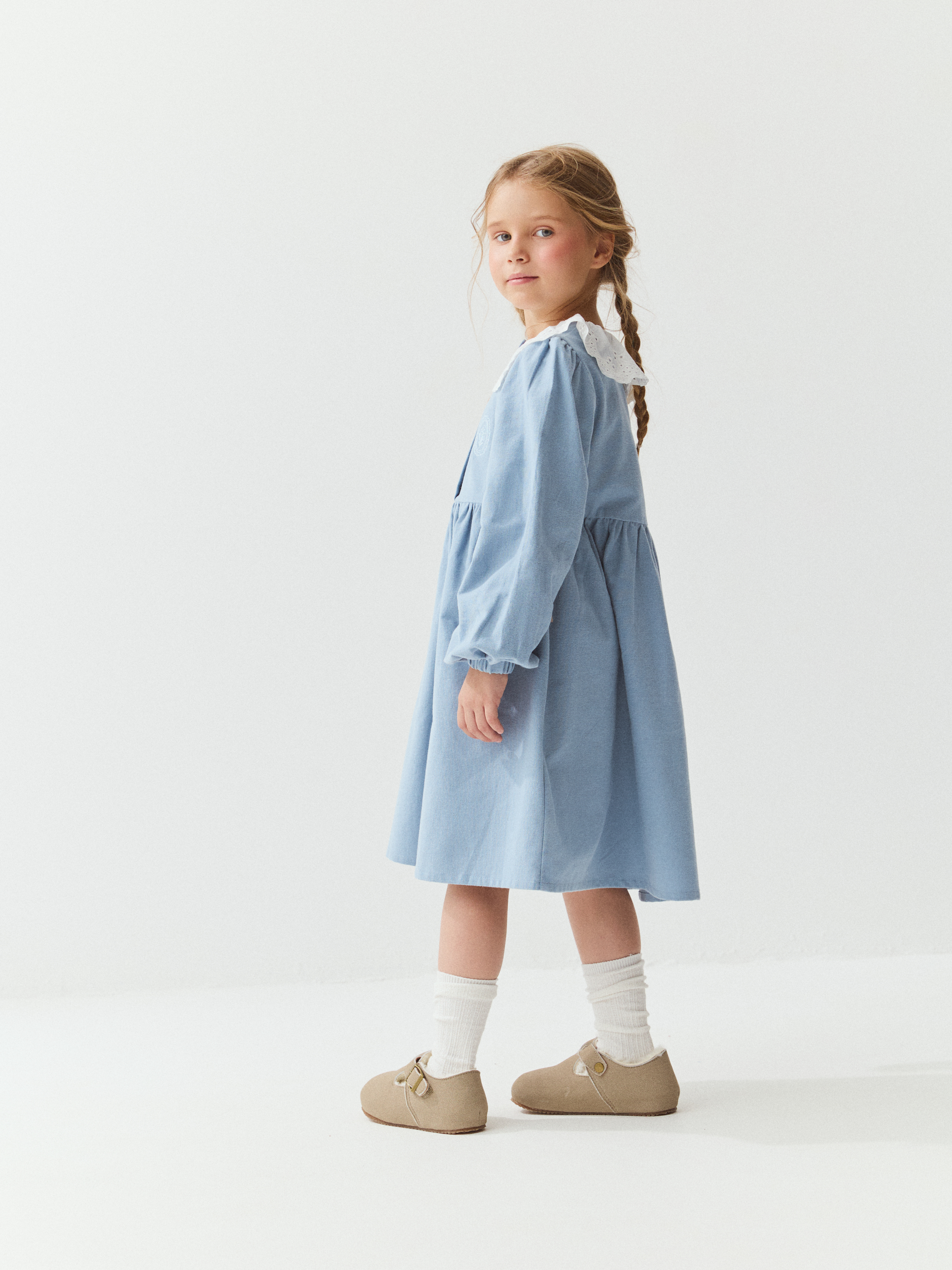 платье с ажурным воротником "звездочка"  по распродаже