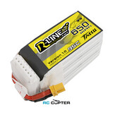 АКБ Gens Ace Tattu R-Line 650mAh 22.2V 95C 6S Lipo Battery Pack with XT30 Plug