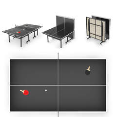 Всепогодный теннисный стол UNIX Line outdoor 14 mm SMC (Grey)