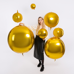 К Сфера 3D, 60''/152 см, Золото, 1 шт.