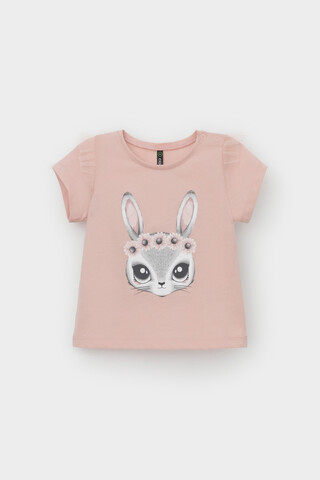 фуфайка  для девочки  КР 302702/дымчатая роза к543