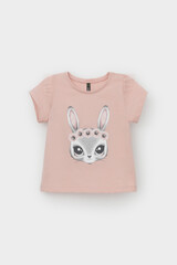 фуфайка  для девочки  КР 302702/дымчатая роза к543