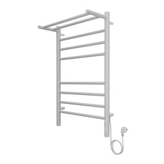 Полотенцесушитель Terminus Аврора с/п П8 500х800 электро КС 9003 матовый ( new встроен диммер)