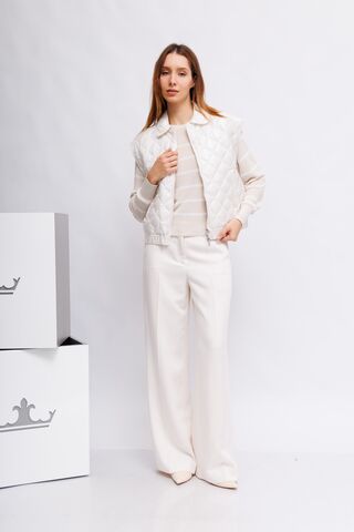 Peserico Easy Трикотаж хлопковый в полоски