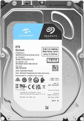 Внутренний HDD 3.5" Seagate Skyhawk ST1000VX013, 1Тб, SATA3, Bulk, Чтение:180мб/с, Запись:180мб/с, 5400об/мин, Буфер:256Мб