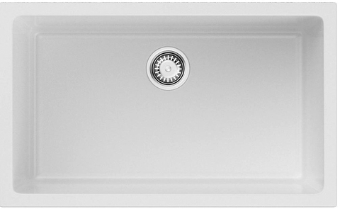 Omoikiri Okinoshima 76-U/I-WH Glossy Natceramic/белый