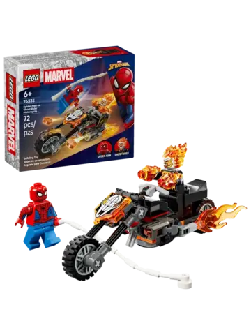 Конструктор Marvel 76335 Человек-паук против Гонщика