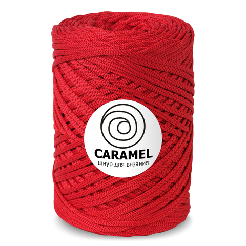 Шнур для вязания Caramel 100 м клубника