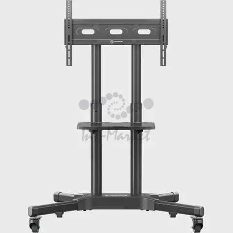 Стойка для телевизора Onkron TS1351 белый 32"-65" макс.50кг напольный мобильный