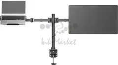 Кронштейн для монитора/ноутбука Cactus CS-VM-LH24-BL черный 17"-35" макс.20кг настольный поворот и наклон — фото 3