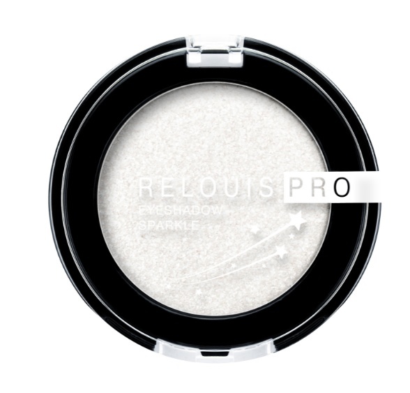 RELOUIS Тени "Pro Eyeshadow Sparkle" тон 01 Snow