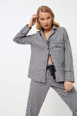 Пижама женская со штанами ARUELLE PHILIPPA_Черный + белый