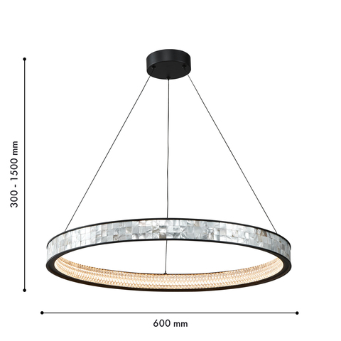 Подвесная светодиодная люстра Favourite Shelty 4704-6P