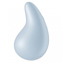 Клиторальный мини-вибратор Satisfyer Dew Drop голубой