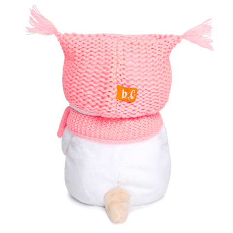 Ли-Ли Baby в шапке-сова и шарфе
