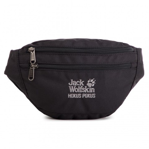 Картинка сумка поясная Jack Wolfskin hokus pokus black - 2