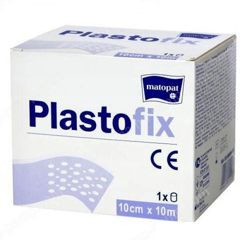 Пластофикс - Plastofix, пластырь, 10м х 10см