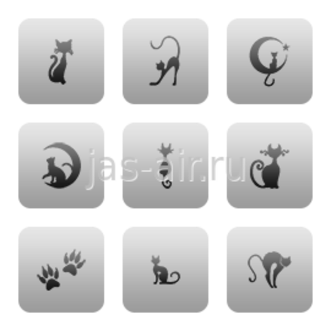 Трафарет на липкой основе серия 