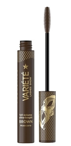EVELINE Тушь для ресниц Variete Lashes Show Увеличивающая объем удлиняющая КОРИЧНЕВАЯ 10мл