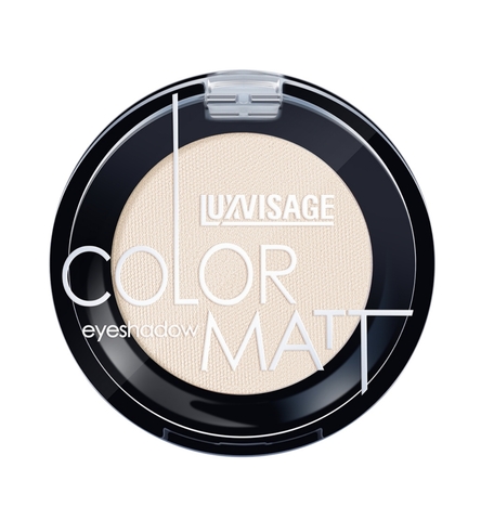 Тени для век LUXVISAGE COLOR MATT, тон 11 IVORY 1,5г