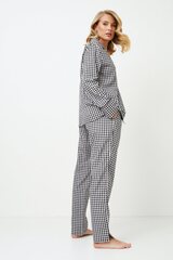Пижама женская со штанами ARUELLE PHILIPPA_Черный + белый