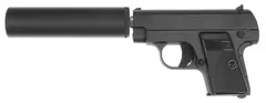 Cтрайкбольный пистолет Galaxy G.9A Colt 25 mini металлический, пружинный