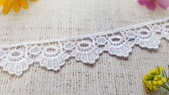 Кружево плетеное, ш. 3 см, белый
