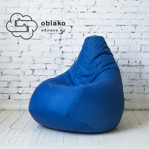 Груша M плащёвка, съёмный чехол (синяя)