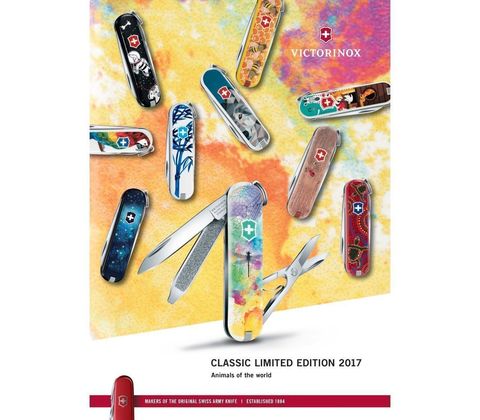Нож-брелок Victorinox Classic LE 2017, 58 mm 