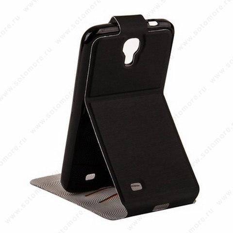 Чехол-флип Kooso Melkco для Samsung Galaxy Mega 6.3 i9200 - Kooso Koka Flip case Black